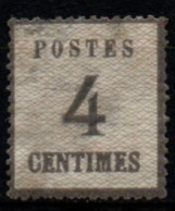 ALSACE-LORRAINE 1870 * AMINCI-THINNED - Unused Stamps