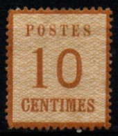 ALSACE-LORRAINE 1870 * - Unused Stamps