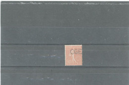 FRANCE - PERFORE  C G E-SEMEUSE LIGNEE -N°199 (IIB)  -Cie GLE D'ELEC Et Cie GLE DES LAMPES -PARIS -BORDEAUX - - Unused Stamps