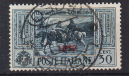 COLONIE EGEO LIPSO 1932 GARIBALDI 30 CENTESIMI N.20 USATO - Egeo (Lipso)