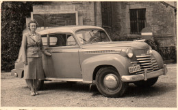 Automobile: Voiture Opel Olympia - Carte-photo Gevaert Non Circulée - Passenger Cars