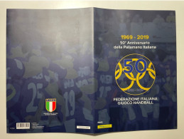 2019 Folder Filatelico Poste Federazione Gioco Handball Pallamano Italiana FIGH - Folder