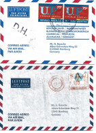 Argentina - Airmail. 2 Letters Sent To Germany.  H-1547 - Luchtpost