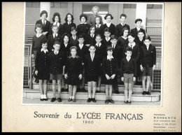 Photo Sur Support Cartonne  -  Uruguay  -  Montevideo -  Souvenir Du  Lycee Francais  1960 - Amérique