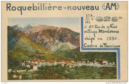 06 - Roquebillière, Nouveau Roquebillière Village Moderne érigé En 1930 - Roquebilliere