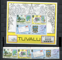 Tuvalu ** N° 119 à 121 - Bloc 3 - Mort De Sir Roland Hill - Tuvalu