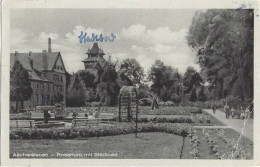 Aschersleben Rosarium Mit Stadtbad 1955 - Aschersleben