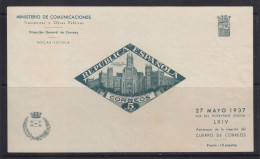 ESPAÑA BENEFICENCIA 1937 EDIFIL 18 NUEVO **/MNH. BONITA. CATALOGO 360. - Charity