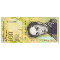 Billet, Venezuela, 100 Bolivares, 2017, 2017-12-13, KM:New, NEUF - Venezuela