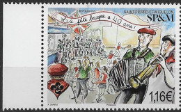 2023 Saint Pierre Et Miquelon N°     Nf** MNH. La Fête Basque A 40 Ans - Ungebraucht