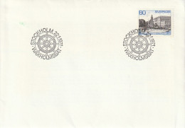 ZSueFdc-D032 - SUEDE 1971 - La Remarquable ENVELOPPE  FDC  'PREMIER JOUR' Du 22-01-1971 -- Ferry Storskar & Palais Royal - Storia Postale