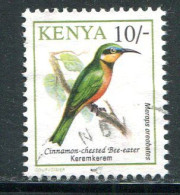 KENYA- Y&T N°566- Oblitéré (oiseau) - Kenya (1963-...)