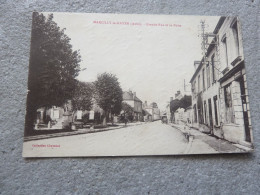 Marcilly-le-Hayer - Grande Rue Et La Poste - 19/7 - Collection Chavanet - Année 1931 - - Marcilly