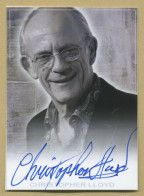 Christopher Lloyd - Back To The Future - Rare Signed Homemade Trading Card - COA - Actores Y Comediantes 