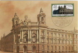CARTOLINA MAXIMUM GERMANIA POSTMUSEUM GEBAUDE DER DEUTSCHEN POST GERMANY Postcard  DEUTSCHLAND Ansichtskarten - Cartes-Maximum (CM)