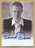 David Decio - James Bond - Signed Homemade Trading Card - COA - Actores Y Comediantes 