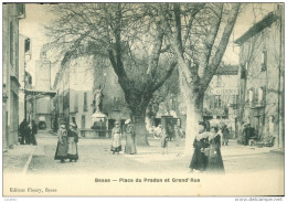 83 - Besse, Place Du Pradon Et Grand'Rue - Besse-sur-Issole