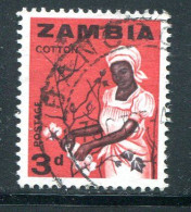 ZAMBIE- Y&T N°7- Oblitéré - Zambia (1965-...)