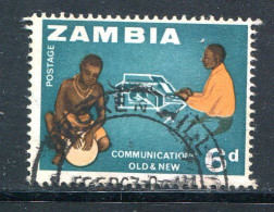 ZAMBIE- Y&T N°9- Oblitéré - Zambia (1965-...)