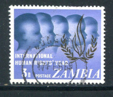 ZAMBIE- Y&T N°52- Oblitéré - Zambia (1965-...)