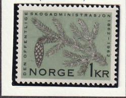 NORVEGE - Epicéq (abiétacées ) - Y&T N° 427 - 1962 - MH - Ungebraucht