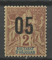 ANJOUAN  N° 20 NEUF* LEGERE TRACE DE CHARNIERE  / Hinge  / MH - Unused Stamps