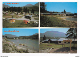 73 LESCHERAINES Vers Le Chatelard N112 Maison Familiale Vacances L'Eau Vive Camping Filet De Volley Ping Pong ? VOIR DOS - Le Chatelard