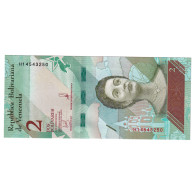 Billet, Venezuela, 2 Bolivares, 2018, 2018-01-15, NEUF - Venezuela