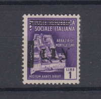 C.L.N. TORINO 1945 MONUMENTI DISTRUTTI 1 LIRA G.I MNH** CLN - Centraal Comité Van Het Nationaal Verzet (CLN)