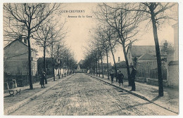 CPA - COUR-CHEVERNY (Loir Et Cher) - Avenue De La Gare - Cheverny