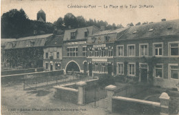 COMBLAIN AU PONT  LA PLACE ET LA TOUR ST.MARTIN         ZIE AFBEELDINGEN - Comblain-au-Pont