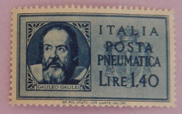 ITALIE PNEUMATIQUES  NEUF**MNH "GALILEE" - Express/pneumatic Mail