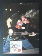 Carte Maximum Card Musique Music Rock Guitare Electrique Luxembourg 2007 - Maximumkaarten
