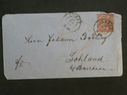 DC19  ALLEMAGNE  BELLE  LETTRE   1868 PETIT BUREAU LUBAU A SOHLAND   + AFF. INTERESSANT+++ - Briefe U. Dokumente