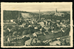 Orig. Foto AK Um 1945 Weida In Thüringen, Blick über Die Stadt - Weida