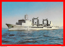 CPSM/gf  BATEAUX...Marine Nationale.   Pétrolier Ravitailleur D'escadre  "MEUSE"...H100 - Petroliere