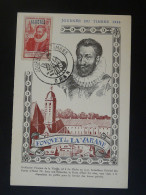 Carte Maximum Card Fouquet De La Varane Histoire Postale Journée Du Timbre Oran Algérie 1946 - Maximumkarten
