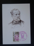 Carte Maximum Card Louis Pasteur Dole 39 Jura 1973 (cachet Rouge) - Louis Pasteur