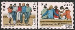 ITALIA / ITALIEN - EUROPA 2006 - TEMA "INTEGRACIÓN".-  SERIE De 2 V. - N - 2006