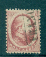 Nederland 1864 Koning Willem III 5 Ct Rood NVPH 5 Gebruikt Pracht Exemplaar - Gebruikt