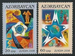 AZERBAIJAN / ASERBAIDSCHAN / AZERBAÏDJAN - EUROPA 2006 - TEMA "INTEGRACIÓN" -  SERIE De 2 V. - N - 2006