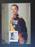 Carte Maximum Card Grand Duc Jean Luxembourg 1981 - Cartoline Maximum