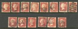 Great Britain 1864-"Penny Red" USED - Neufs