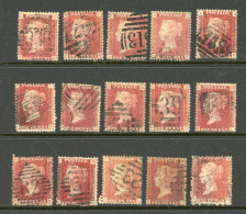 Great Britain 1864-"Penny Red" USED - Nuevos