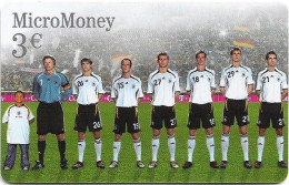 Germany - Micromoney - GHP MM O 005-03.06 - Football Team, Exp.10.2008, Remote Mem. 3€, 10.000ex, Used - [3] T-Pay Micro-Money