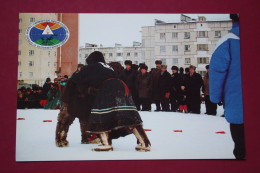 Far East, Yamalo-Nenets Autonomous Okrug, Russia - Deer Shepherds Celebration - Regional Game / Old Postcard 1990s - Jeux Régionaux