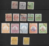 CRETE LOT 23 TIMBRES  DONT 2 TIMBRES FISCAUX ADMINISTRATION GRECQUE - Crète