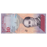 Billet, Venezuela, 10 Bolívares, 2018, 2018-01-15, NEUF - Venezuela