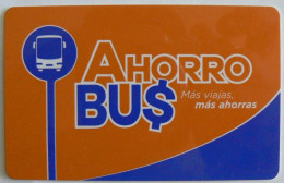 Carte Ahorro Bus Mexico, TB - Sonstige & Ohne Zuordnung