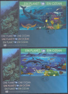 Action !! SALE !! 50 % OFF !! ⁕ UN 2010 Vienna ⁕ EIN PLANET / EIN OZEAN (A PLANET - AN OCEAN) ⁕ 2 XXL FDC Covers - Lettres & Documents